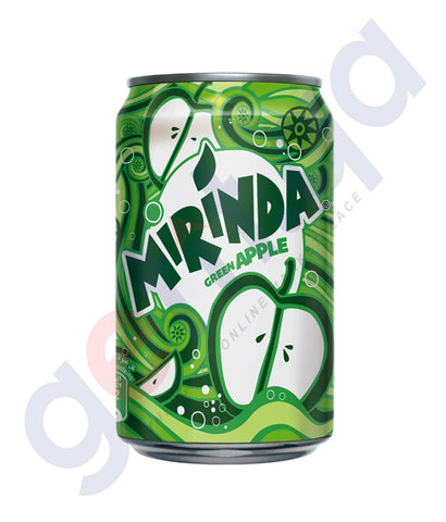 Buy Mirinda Green Apple Can 330ml Price Online Doha Qatar