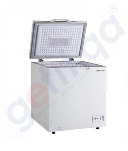 BUY SHARP CHEST FREEZER 190L - SCF-K190X-WH3 IN QATAR | HOME DELIVERY WITH COD ON ALL ORDERS ALL OVER QATAR FROM GETIT.QA
