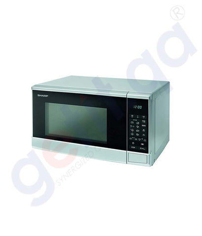 BUY SHARP MICROWAVE OVEN 20 LITER R-20GM-SL3 IN QATAR | HOME DELIVERY WITH COD ON ALL ORDERS ALL OVER QATAR FROM GETIT.QA