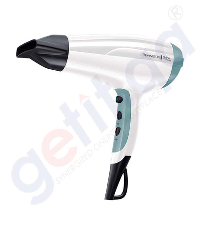 BUY REMINGTON D5216 SHINE THERAPY HAIR DRYER WITH POWER DRY - 2300 W IN QATAR | HOME DELIVERY WITH COD ON ALL ORDERS ALL OVER QATAR FROM GETIT.QA