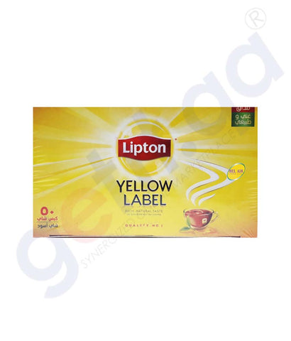 Buy Lipton 2G Yellow Label Tea Bag 50s Fresh in Doha Qatar