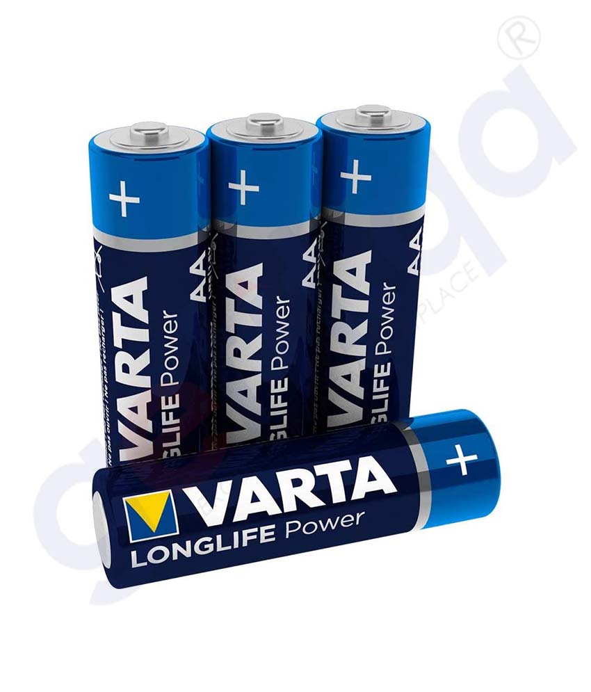  Varta AA High Energy Battery - 4 Pack : Health & Household