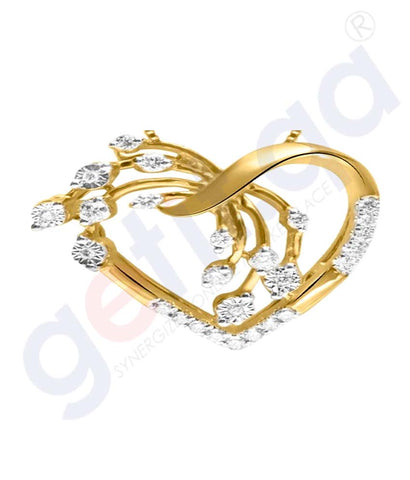 Buy Shine Gold and Diamond Pendants Model 5 in Doha Qatar