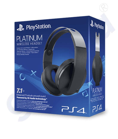 Buy Play Station 4 Platinum Wireless Headset Doha Qatar