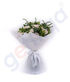 Buy Premiere en Blance Hand Bouquet Price Online Doha Qatar