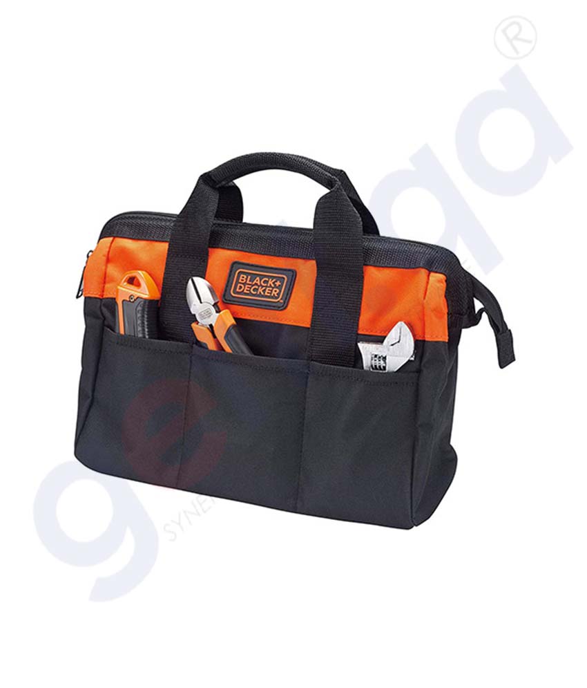 Black and deals decker drill bag