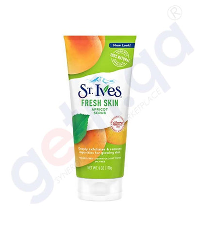 Buy St. Ives Fresh Skin Apricot Scrub 170g in Doha Qatar