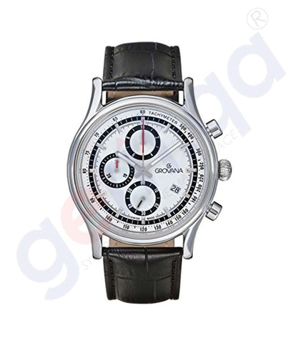 GROVANA GENTS WATCH D-SILVER 1730-9532