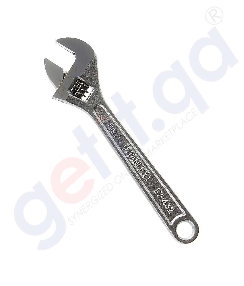 STANLEY ADJUSTABLE WRENCH 200MM