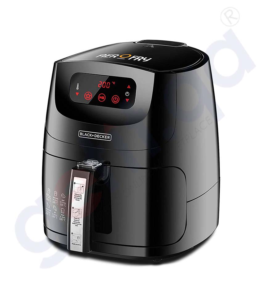 Black+Decker AF200-B5 Manual Air Fryer