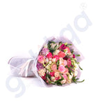 Shop Premiere en Rose Hand Bouquet Price Online Doha Qatar