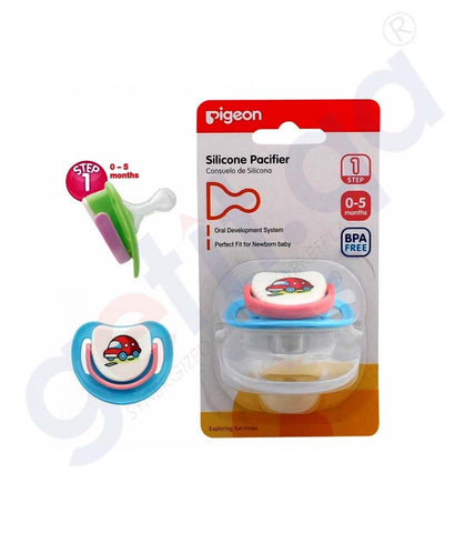PIGEON SILICONE PACIFIER 13679