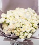 Shop J'Adore White Hand Bouquet Price Online in Doha Qatar