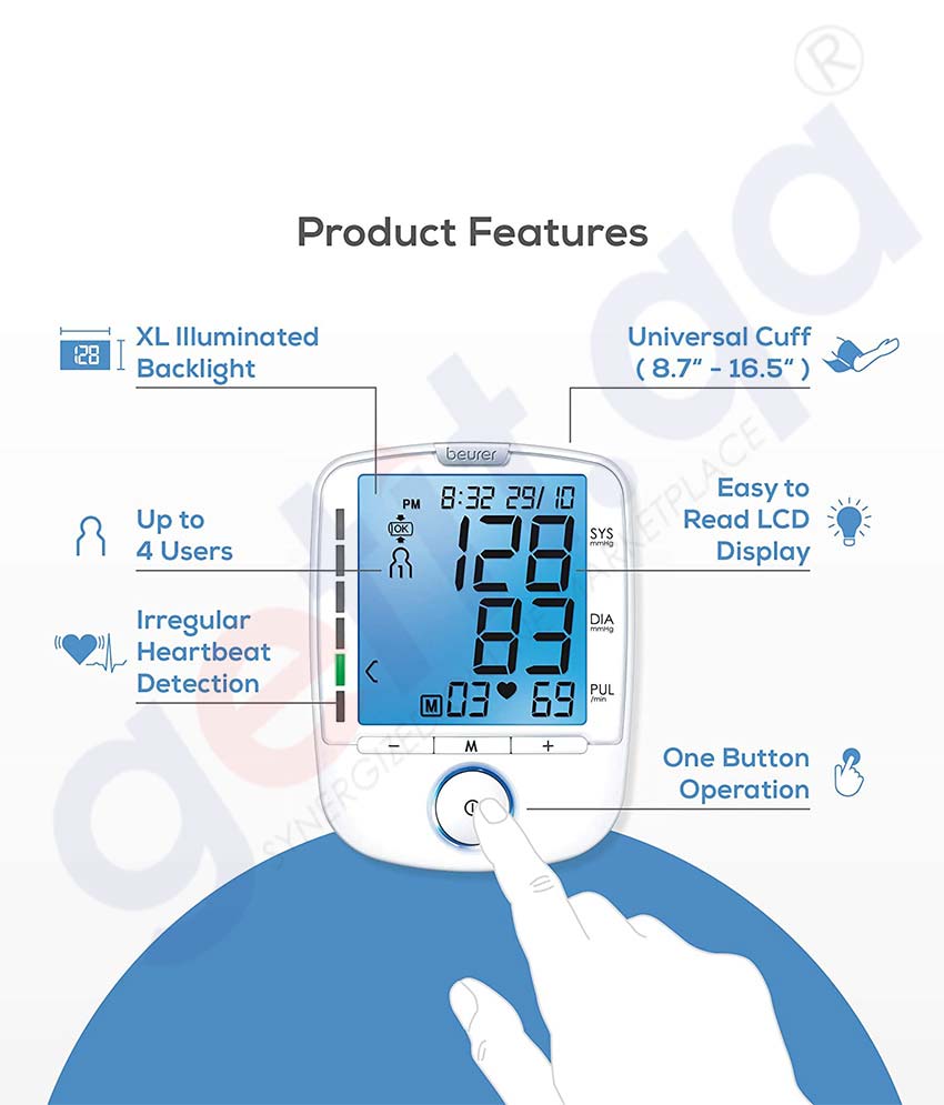 Beurer XL Blood Pressure Monitor Cuff for BM47