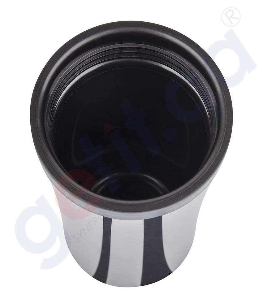 Emsa Vacuum mug Travel Mug 12.2 fl .oz. in black, Black