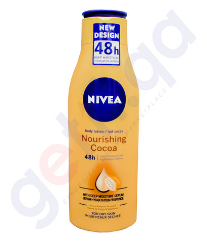 BUY NIVEA COCOA BUTTER MOISTURE SERUM 250ML IN QATAR | HOME DELIVERY WITH COD ON ALL ORDERS ALL OVER QATAR FROM GETIT.QA