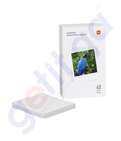 BUY MI INSTANT PHOTO PAPER 3" SHEETS BHR6756GL IN QATAR | HOME DELIVERY WITH COD ON ALL ORDERS ALL OVER QATAR FROM GETIT.QA