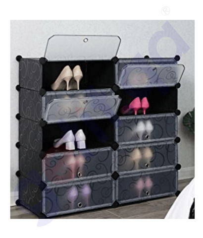 GETIT.QA | Buy Plastic shoe rack online with cash or card on delivery all over Doha, Qatar with cash backs on all purchases!