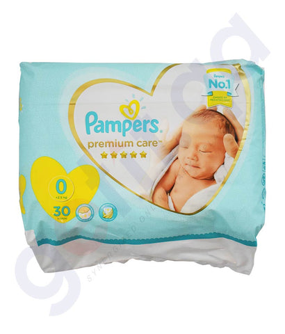 PAMPERS PREMIUM CARE 30 DIAPERS