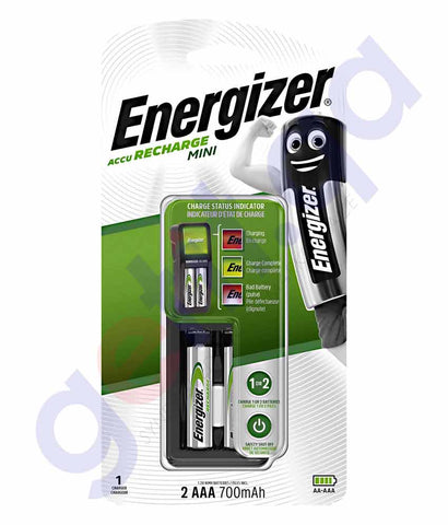 Buy Energizer Accu Recharge Mini AAA BP2 Online Doha Qatar