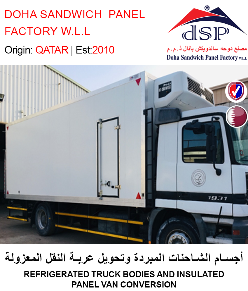 BUY REFRIGERATED TRUCK BODIES & INSULATED PANEL VAN CONVERSION IN QATAR | HOME DELIVERY WITH COD ON ALL ORDERS ALL OVER QATAR FROM GETIT.QA