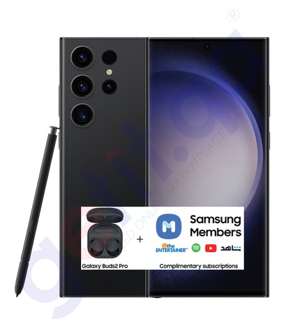BUY SAMSUNG S23 ULTRA 12GB RAM 1TB ROM PHANTOM BLACK IN QATAR | HOME DELIVERY WITH COD ON ALL ORDERS ALL OVER QATAR FROM GETIT.QA