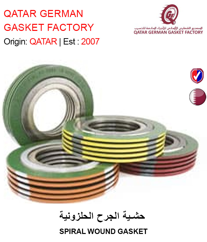 BUY SPIRAL WOUND GASKET MANUFACTURER IN QATAR | HOME DELIVERY WITH COD ON ALL ORDERS ALL OVER QATAR FROM GETIT.QA