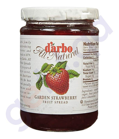 Buy Darbo Strawberry Fruit Spread 640g Online in Doha Qatar