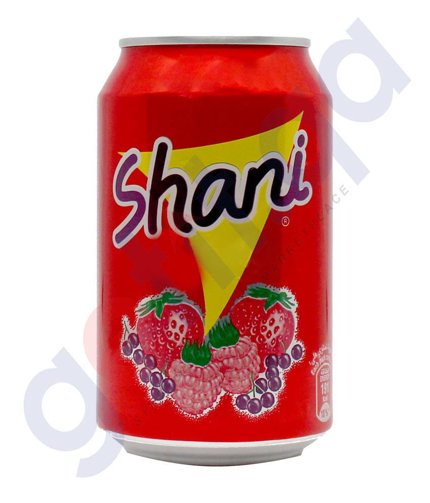 Buy Shani Fruit Flavor Drink Can 330ml Price in Doha Qatar