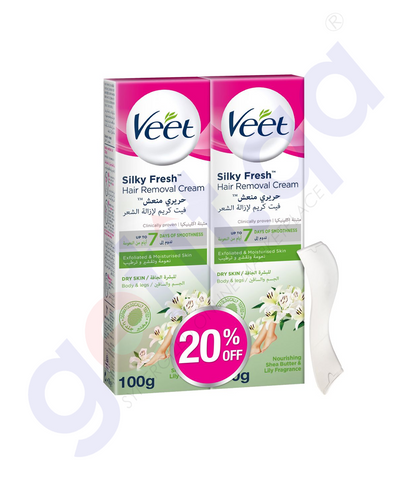 BUY VEET HAIR REMOVAL CREAM DRY SKIN IN QATAR | HOME DELIVERY WITH COD ON ALL ORDERS ALL OVER QATAR FROM GETIT.QA