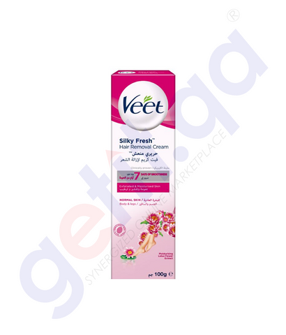 BUY VEET HAIR REMOVAL CREAM NORMAL SKIN 100GMS IN QATAR | HOME DELIVERY WITH COD ON ALL ORDERS ALL OVER QATAR FROM GETIT.QA