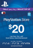 Buy PlayStation Network Digital Card $20 Online in Doha Qatar