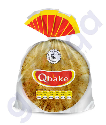 Buy Qbake Arabic Bread White Price Online in Doha Qatar