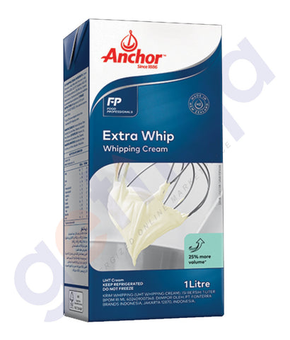 ANCOR EXTRA WHIP WHIPPING CREAM - 1LTR