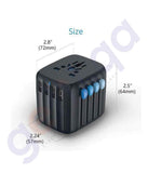 Adaptor - ZENDURE PASSPORT UNIVERSAL WALL CHARGER