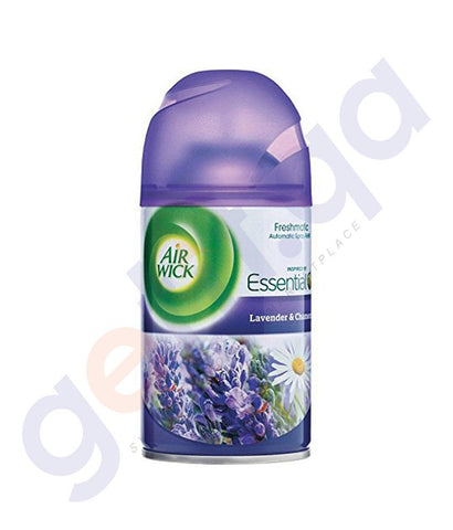 BUY AIR WICK 250 ML LAVENDER & CAMOMILE AUTOMATIC SPRAY REFILL IN QATAR | HOME DELIVERY WITH COD ON ALL ORDERS ALL OVER QATAR FROM GETIT.QA
