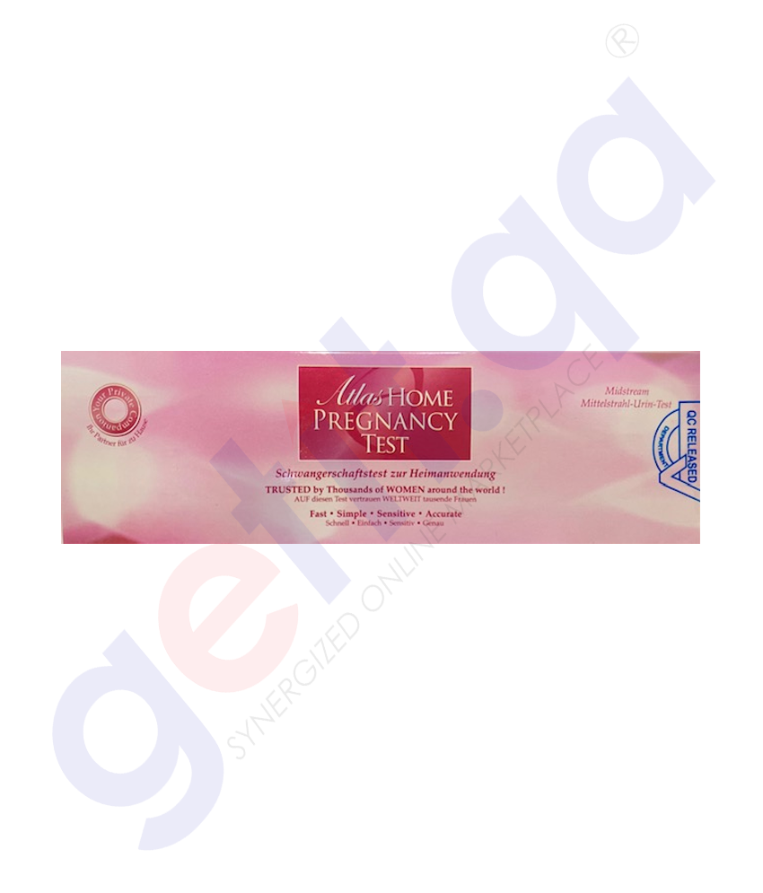 GETIT.QA Buy ATLAS PREGNANCY TEST MIDSTREAM Doha Qatar