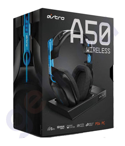 AUDIO DEVICE - ASTRO GAMING A50 WIRELESS DOLBY GAMING HEADSET