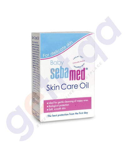 BUY SEBAMED BABY SKIN CARE OIL - 150ML IN QATAR | HOME DELIVERY WITH COD ON ALL ORDERS ALL OVER QATAR FROM GETIT.QA