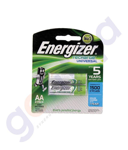 BATTERIES - ENERGIZER RECHARGEABLE AA BATTERY - NH15