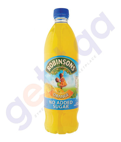 BEVERAGES - ROBINSON'S ORANGE FRUIT SQUASH  NO ADDED SUGAR 1LTR