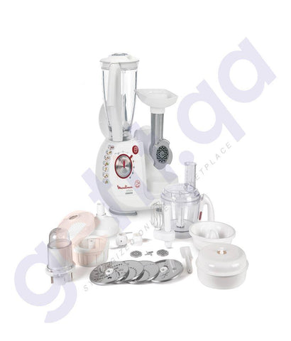 Buy Moulinex Food Processor 1000w FP822127 Price Doha Qatar