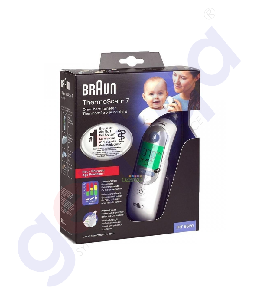 Ohrthermometer Stirnthermometer 2 In 1, Digitales
