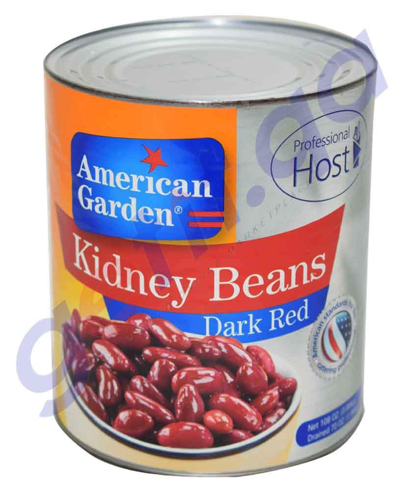 CANNED FOOD - AMERICAN GARDEN DARK RED KIDNEY - 3.6KG