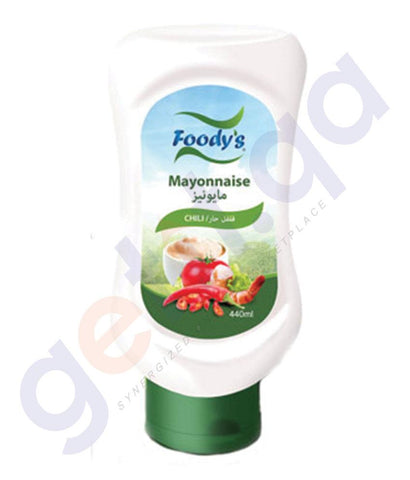 CANNED FOOD - FOODYS MAYONNAISE CHILLI 440ML