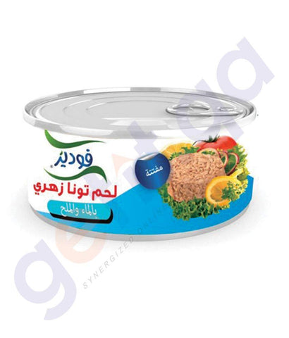 CANNED FOOD - FOODYS WHITE MEAT TUNA CHUNKS IN WATER 185GM