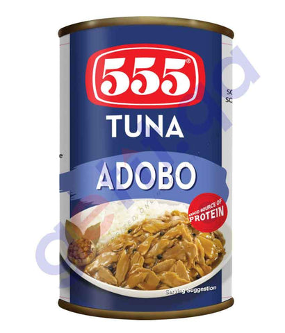 CANNED FOODS - 555 TUNA ADOBOO - 155GM