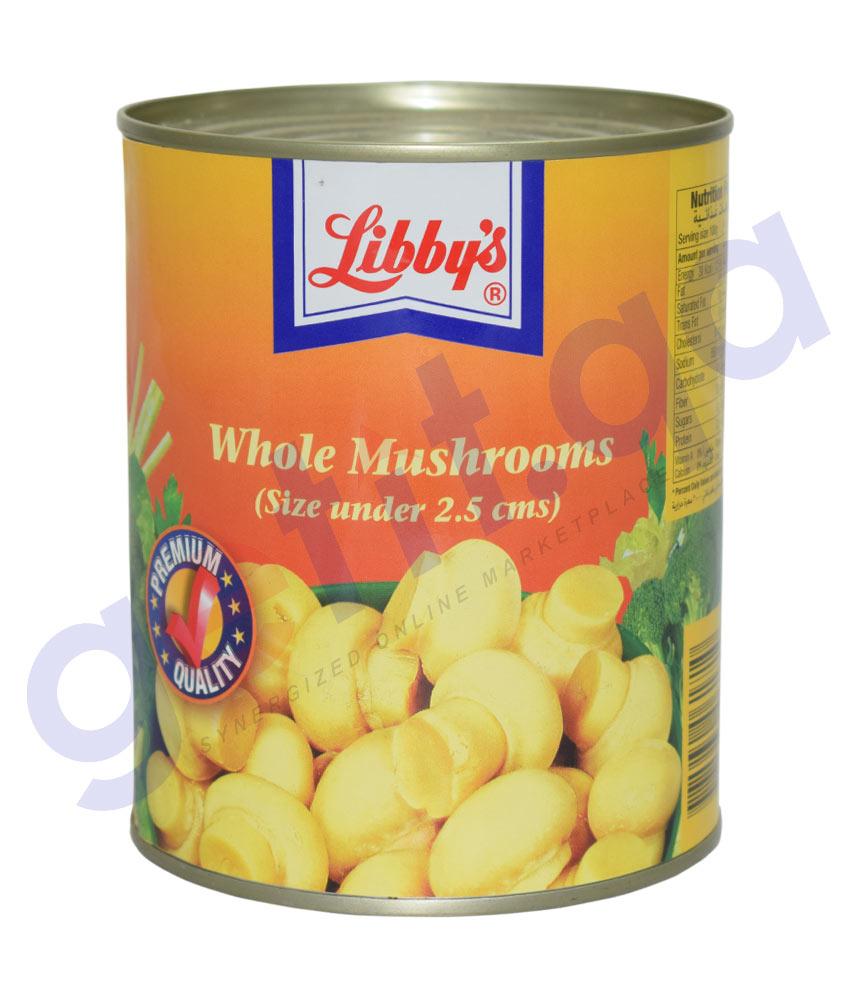 BUY LIBBY’S WHOLE MUSHROOM IN QATAR | HOME DELIVERY WITH COD ON ALL ORDERS ALL OVER QATAR FROM GETIT.QA