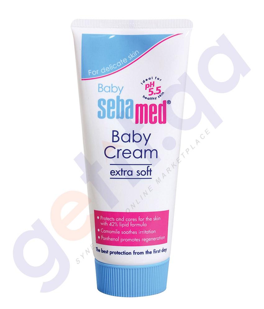 BUY SEBAMED BABY CREAM EXTRA SOFT 200ML IN QATAR | HOME DELIVERY WITH COD ON ALL ORDERS ALL OVER QATAR FROM GETIT.QA