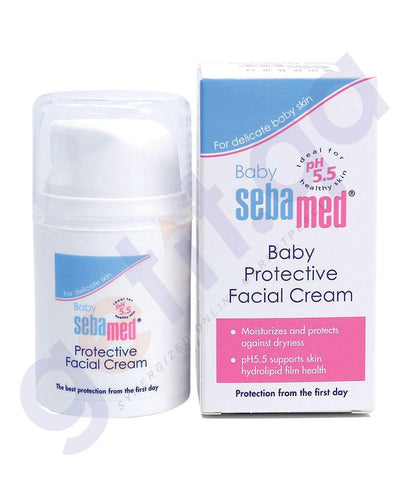 BUY SEBAMED BABY PROTECTIVE FACIAL CREAM - 50ML IN QATAR | HOME DELIVERY WITH COD ON ALL ORDERS ALL OVER QATAR FROM GETIT.QA